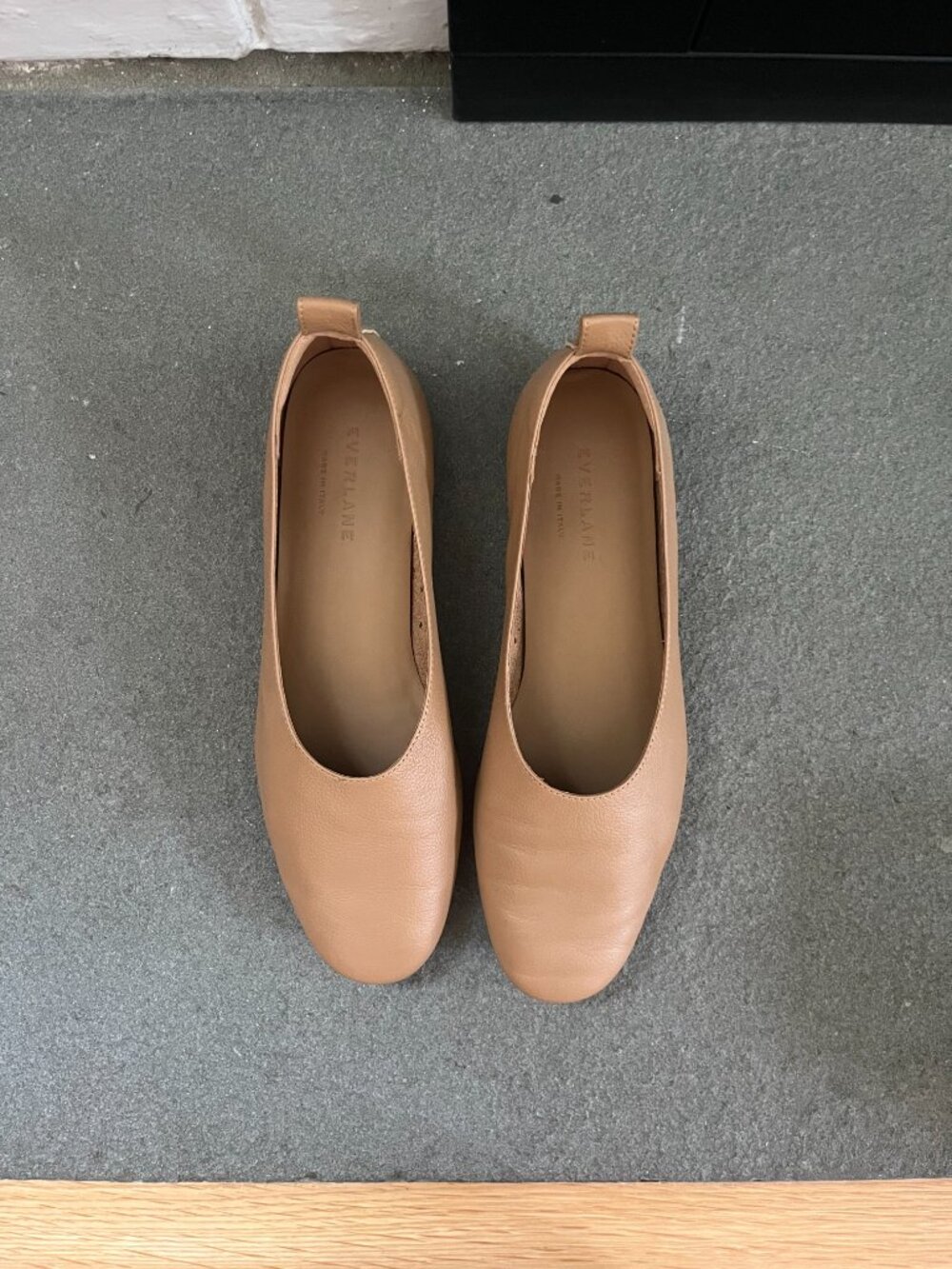 Everlane Women's Tan and Brown Ballet Flats, size 7